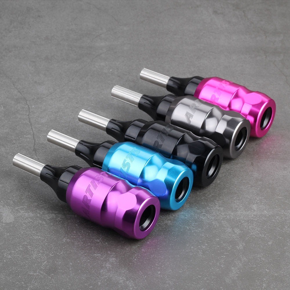 Aluminum Tattoo Grip Tube With 1 Needle Bar Adjustable For Cartridge Tattoo Needle Rotary & Coil Tattoo Machine Gun 5 Color
