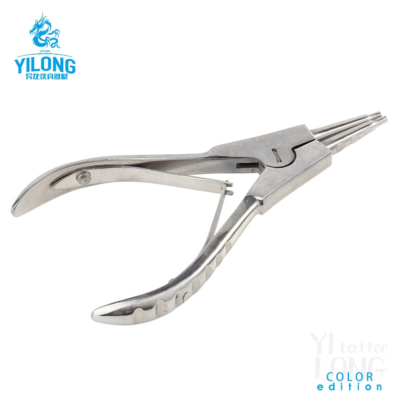 Stainless Steel Dermal Anchor Holding Pliers Professional Piercing Tool Body Jewelry Opening Pliers Tools dermal disc forceps