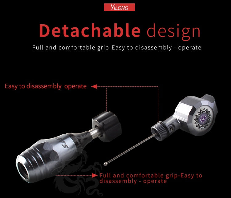 Tattoo Machine Tattoo Rotary Pen Bullet Train M8 Hybrid Permanent Makeup Tattoo Gun Space Aluminum Cartridge Tattoo Equipment