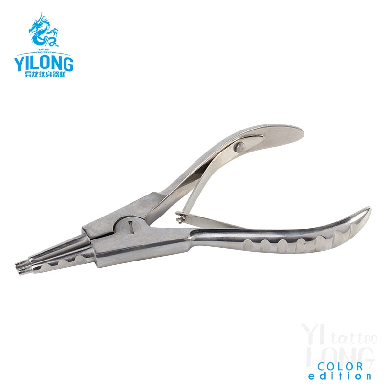 Stainless Steel Dermal Anchor Holding Pliers Professional Piercing Tool Body Jewelry Opening Pliers Tools dermal disc forceps