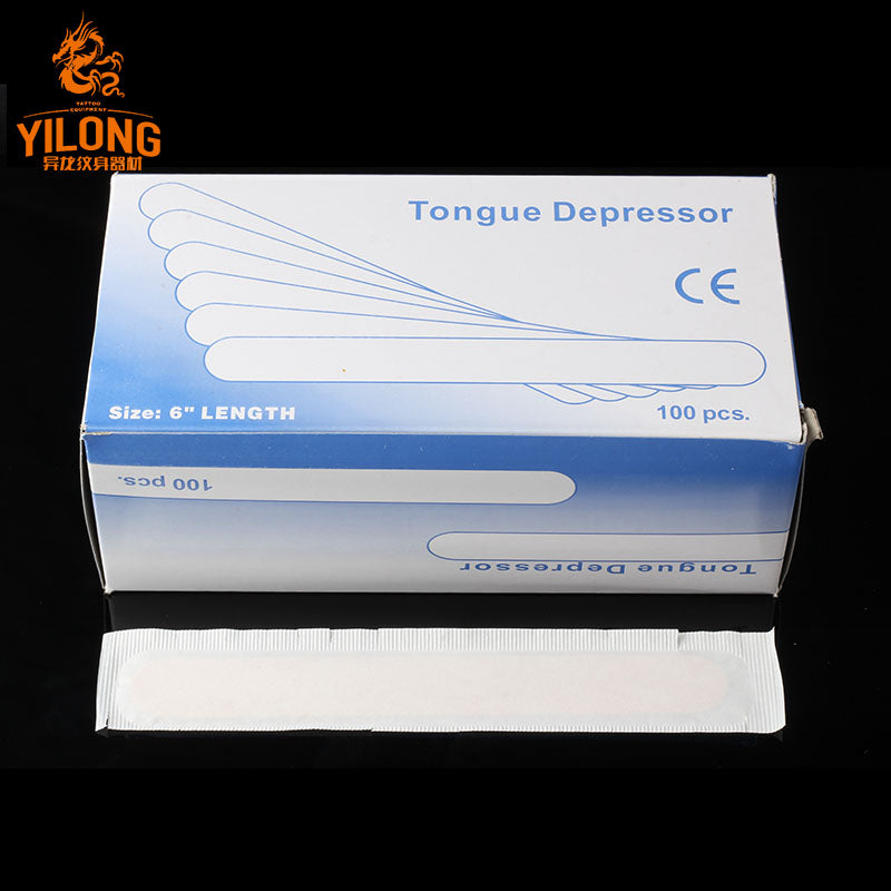 tattoo supply-medical tongue depressor