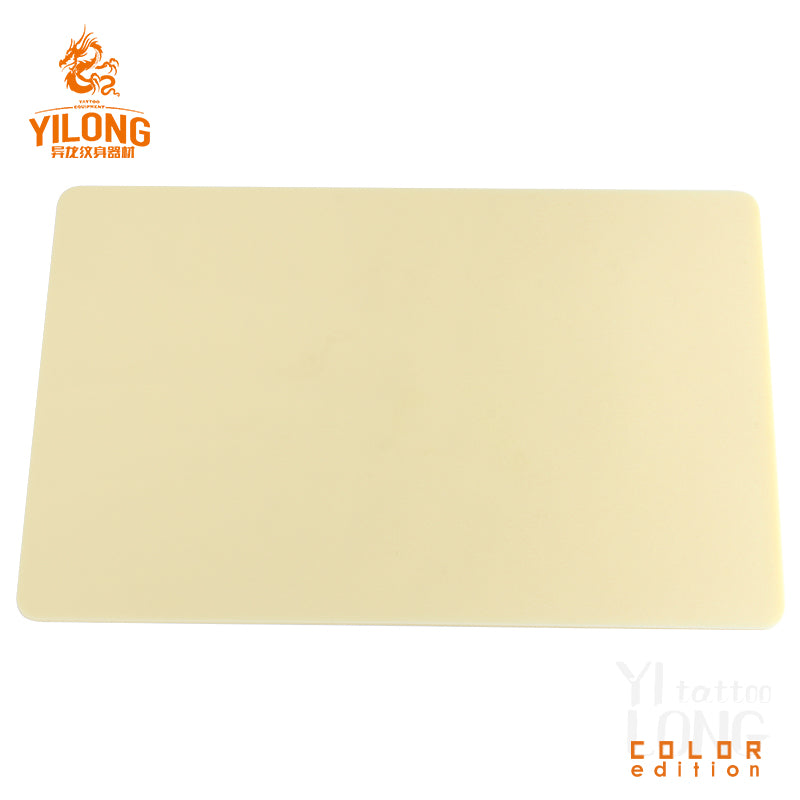 Yilong Professional Tattoo Rubber Practice Skin For Beginner / Design Practice skin