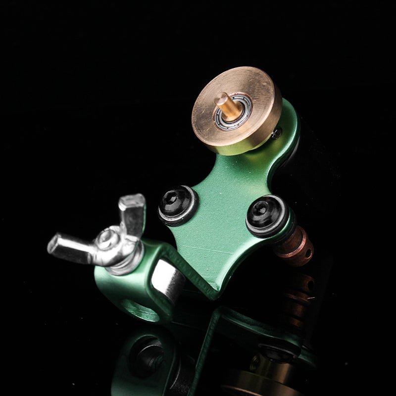 Rotary Tattoo Machine Gun Alloy Frame Eccentric Steel  Shader and Liner for Beginner