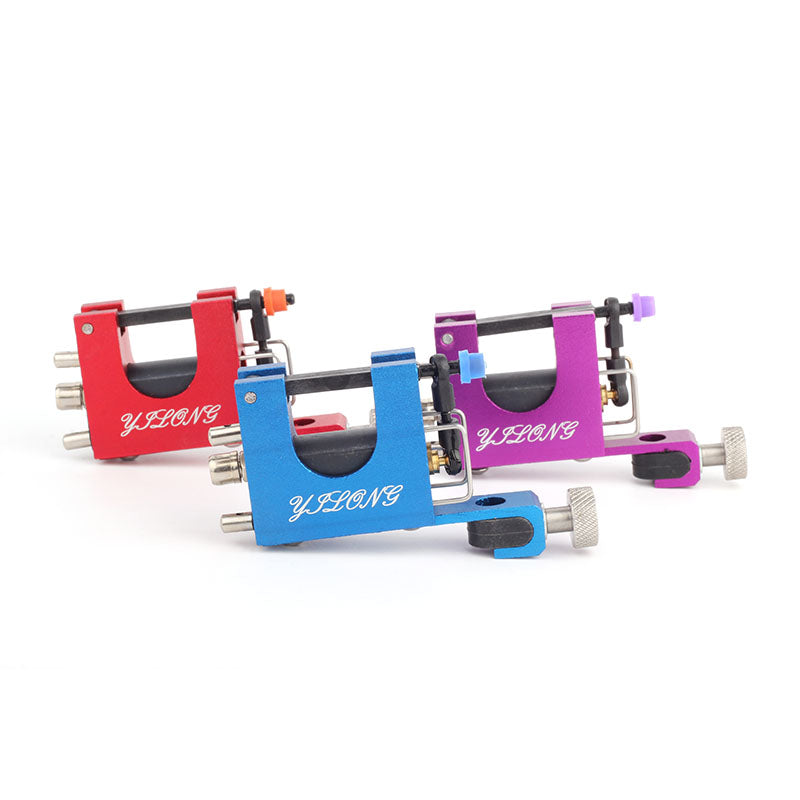 Rotary Tattoo Machine Gun Aluminum Frame Eccentric Steel Shader and Liner