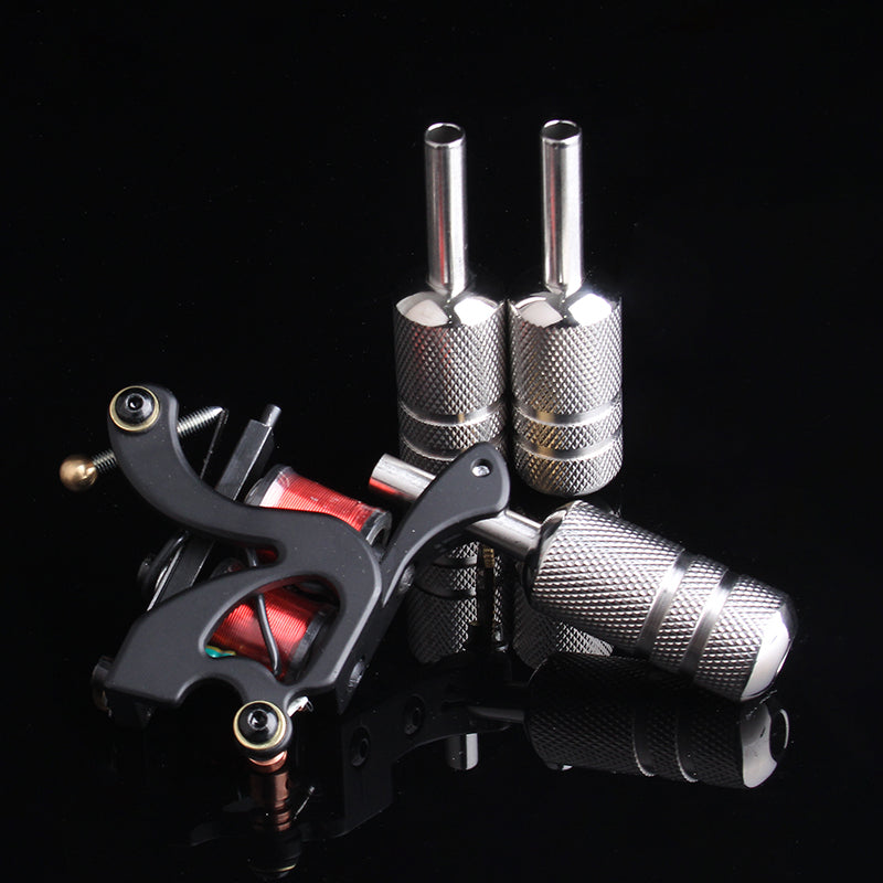 Professional Tattoo Machine Grip Handle 25mm Aluminum Alloy Self-Locking