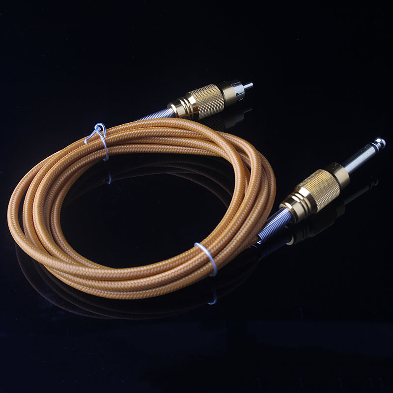 1.8m Copper RCA Tattoo Clip Cord