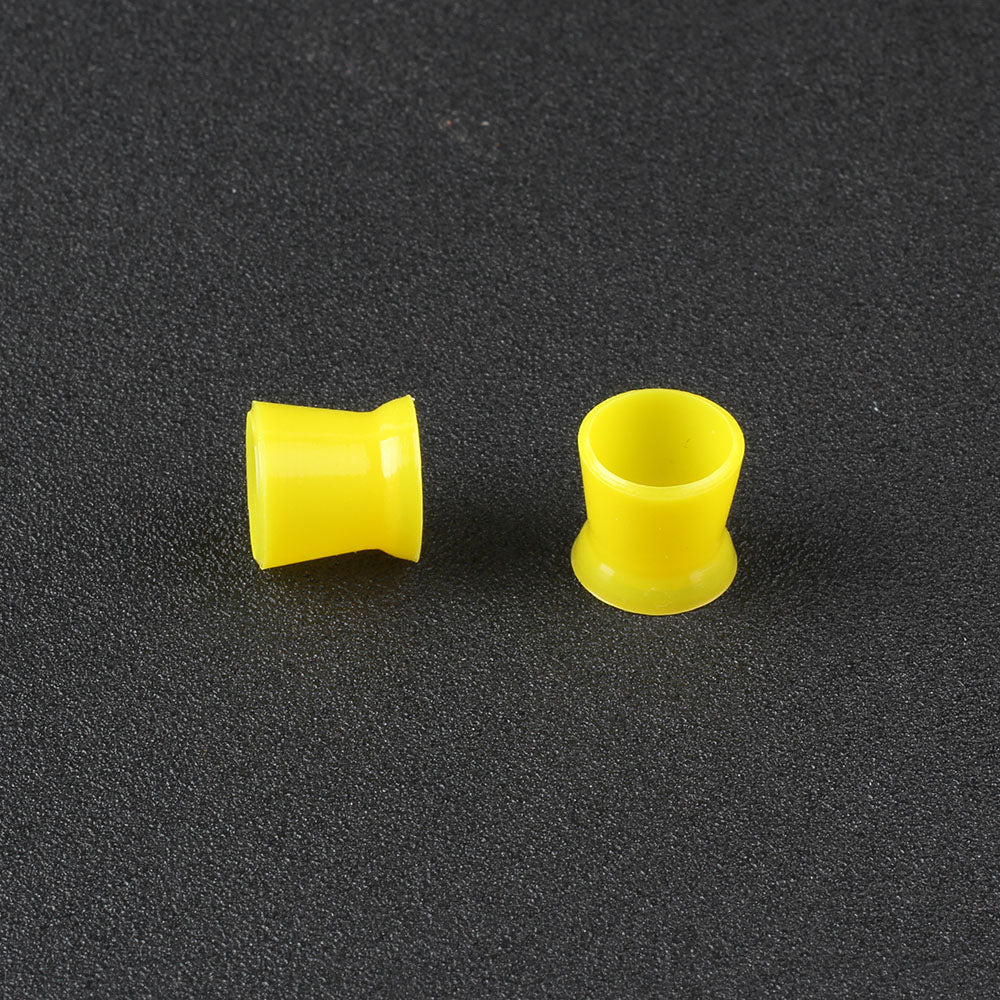 300Pcs/Set Soft Microblading Tattoo Ink Cup Cap Pigment Silicone Holder Container For Needle Tattoo Accessory Supply
