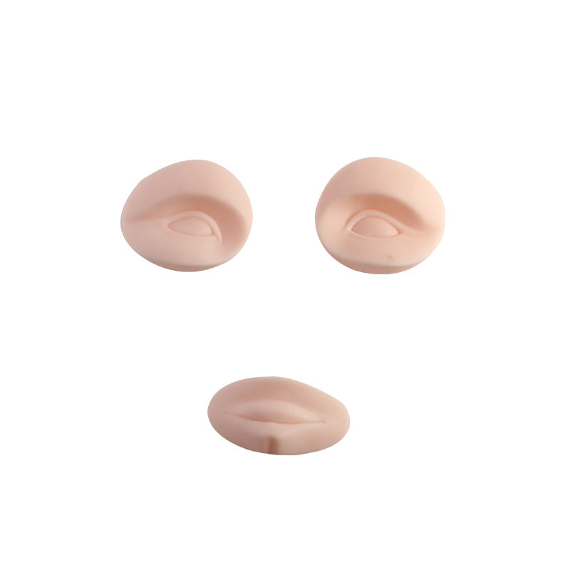 Pro Training Manikin Head Cosmetology Mannequin Flat Doll Head Practice Make Up Eyelash Extensions Eyebrow Lips Tattoo