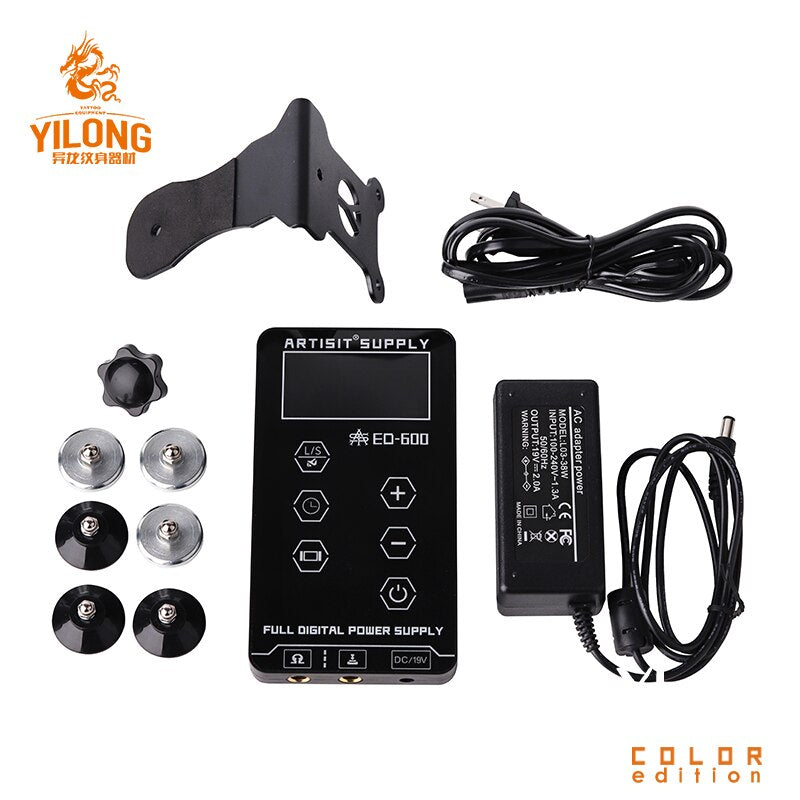 Professional Tattoo Power Supply Touch Screen Digital LCD for Tattoo Machines