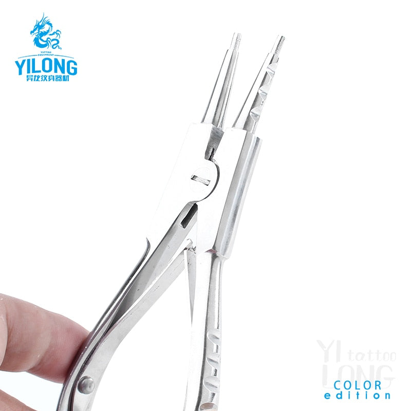 Stainless Steel Dermal Anchor Holding Pliers Professional Piercing Tool Body Jewelry Opening Pliers Tools dermal disc forceps