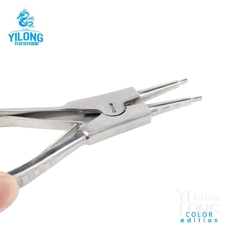 Stainless Steel Dermal Anchor Holding Pliers Professional Piercing Too –  Yilong Tattoo Supply Co.,ltd