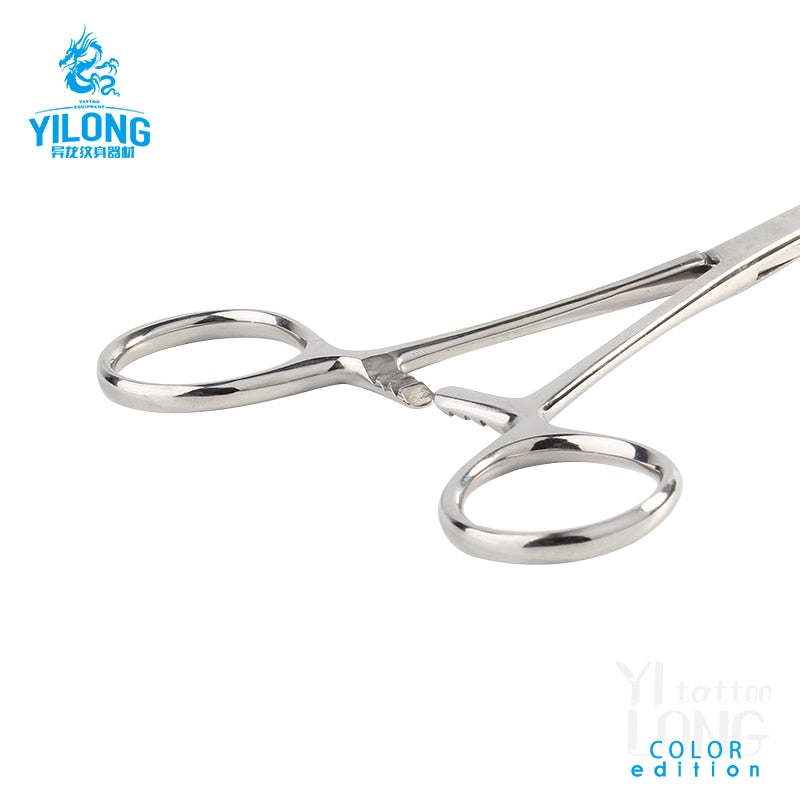 Sterile Surgical Steel Dermal Anchor Holding Tube Tool Plier Dermal Disc Forcep Professional Piercing Equipment