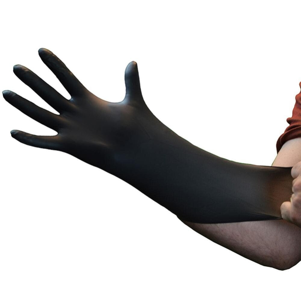 YILONG 100 pcs High Quality Tattoo & Body Art Black Disposable Tattoo Gloves Available Size Accessories Free Shipping