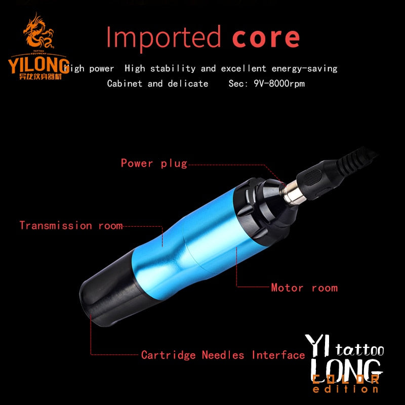 YILONG 11  Makeup Tattoo Machine RCA
