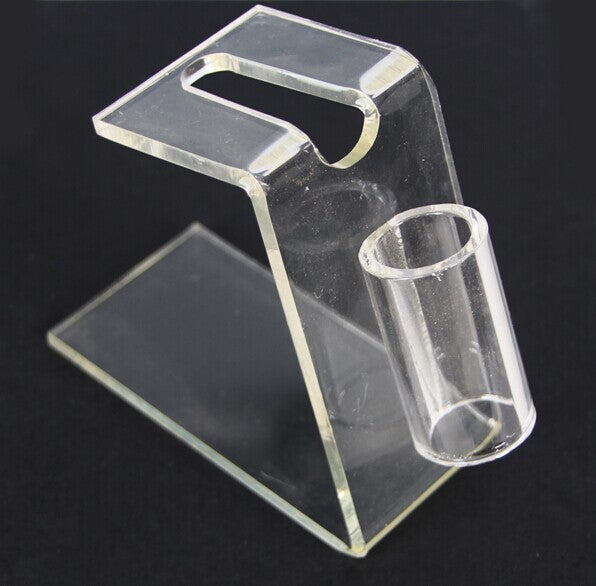 YILONG 1PC New Acrylic Tattoo Machine Gun Holder Stand Rack Tattoo Guns Rest Organzie Kit Supply Free shipping