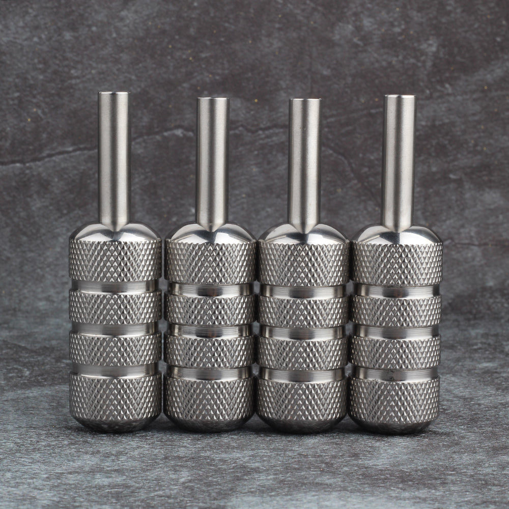 YILONG 1PCS Stainless Steel Tattoo Grip 22/25/30MM With Back Stem Professional Tattoo Machine Grips Tubes Tips Tool Free Shipping