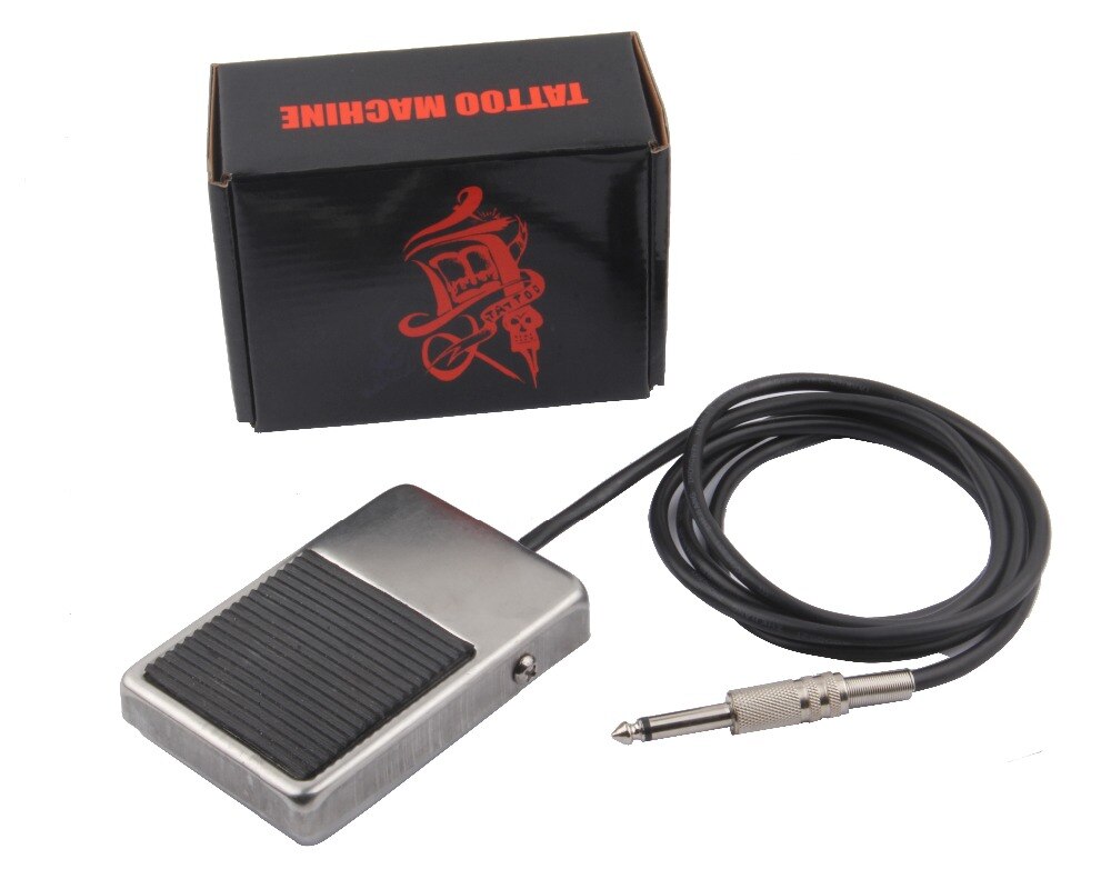 Stainless Steel Tattoo Pedal With Cord