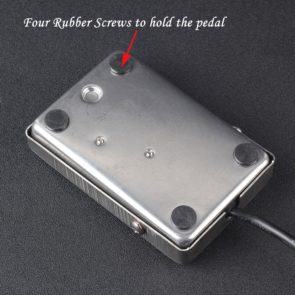 Stainless Steel Tattoo Pedal With Cord