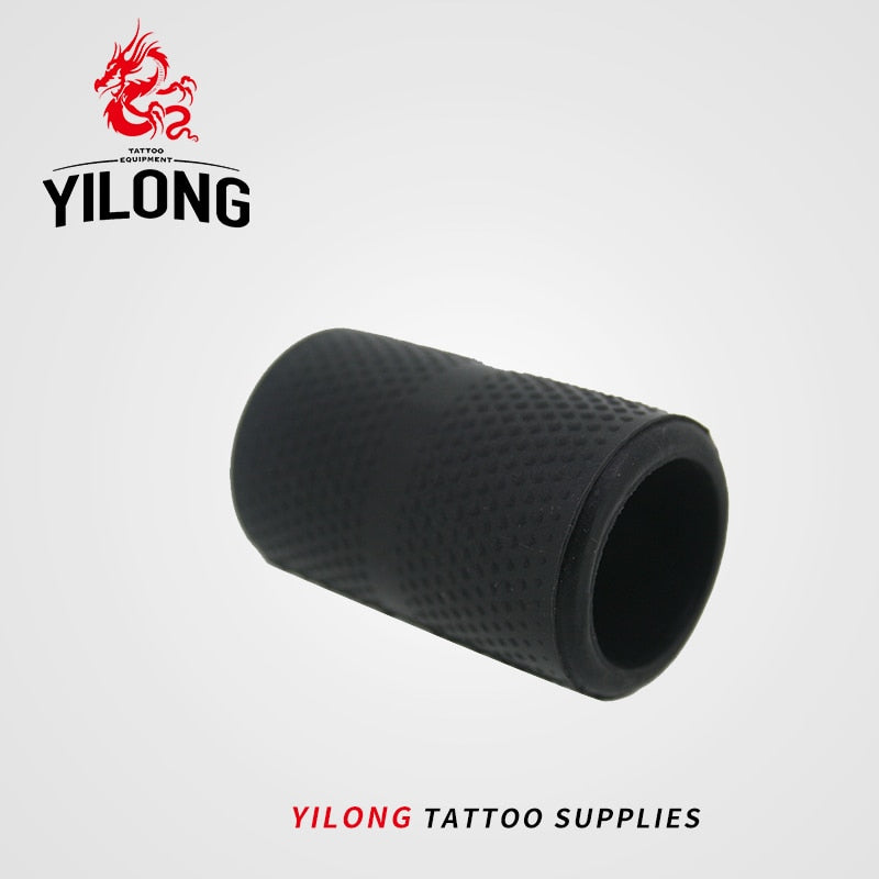 YILONG 1pcs Professional Tattoo Machine Grip Handle Holder Cover Silicone Great Creative blue green red black