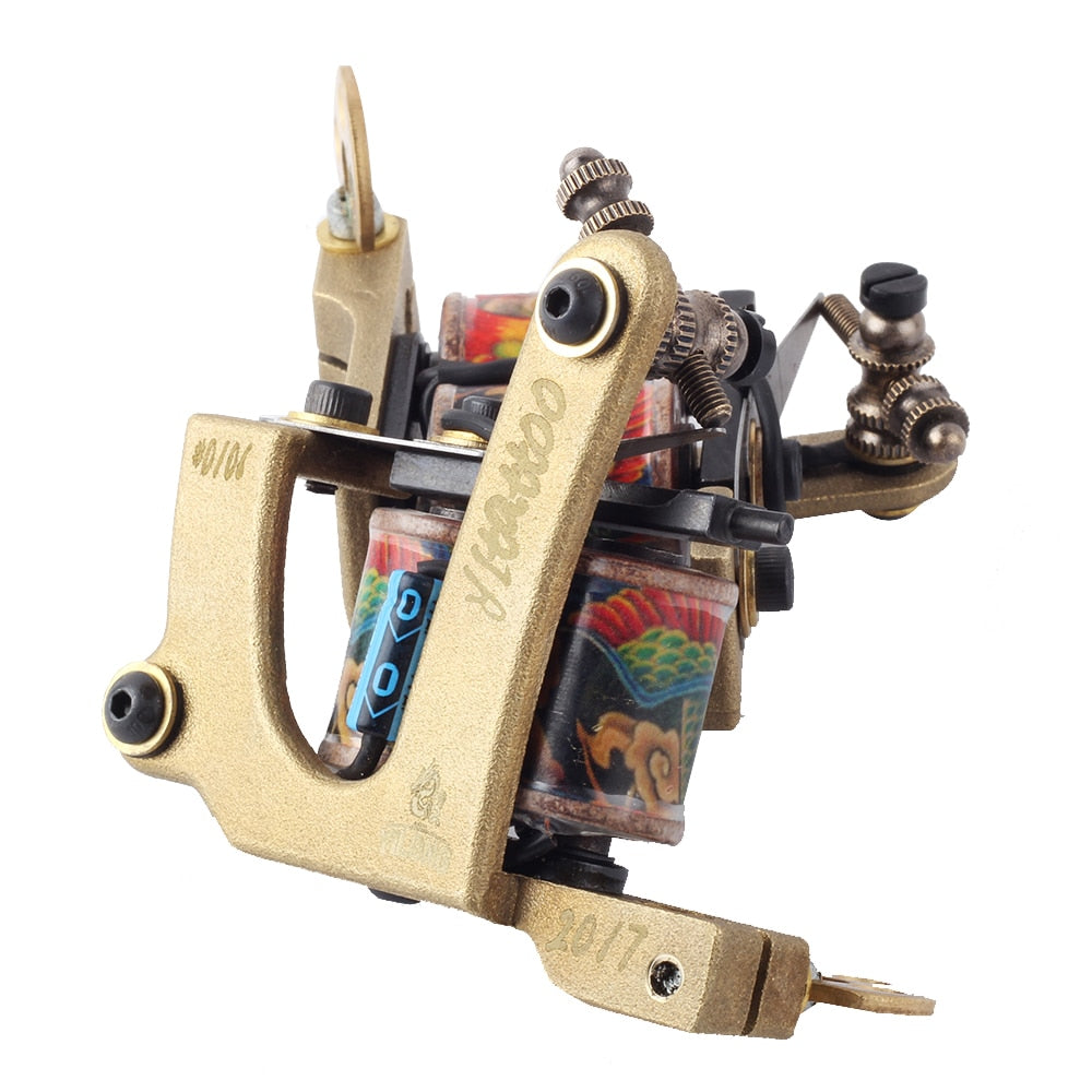 2PCS YILONG High Quality Coil Tattoo Machines  for Tattoo Machine Gun As Liner and Shader with boxes