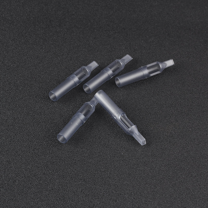 YILONG 50Pcs 5/7/9/11/13/15FT Disposable Tattoo Tips gray Color  tips pre-sterilized Nozzle Tip