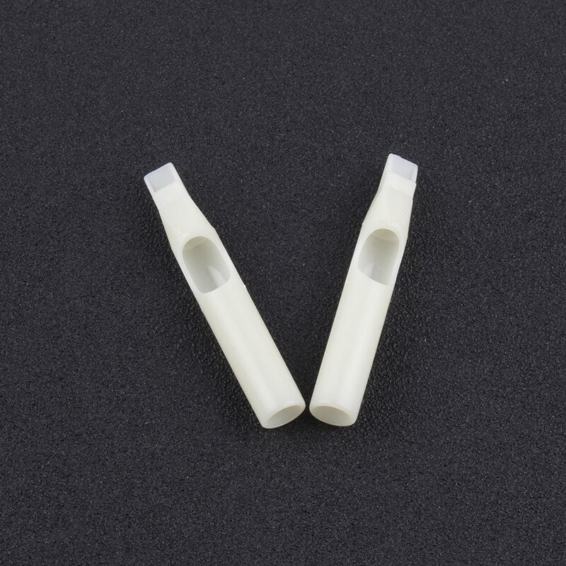 YILONG 50Pcs FT Disposable Tattoo Tips white Color tips pre-sterilized Nozzle Tip