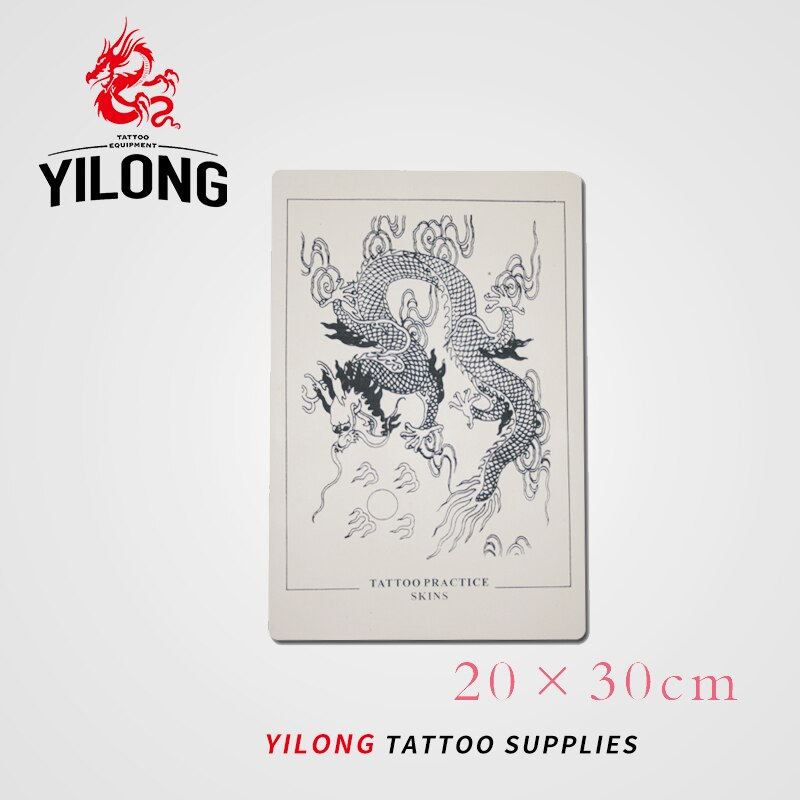 YILONG 5/10/20pcs Permanent Makeup Eyebrow Lips Blank Tattoo Practice Skin Sheet for Needle Machine Supply Kit Hot Selling