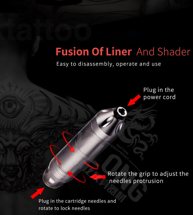 YILONG 8 Permanent Makeup Tattoo Pen Machine