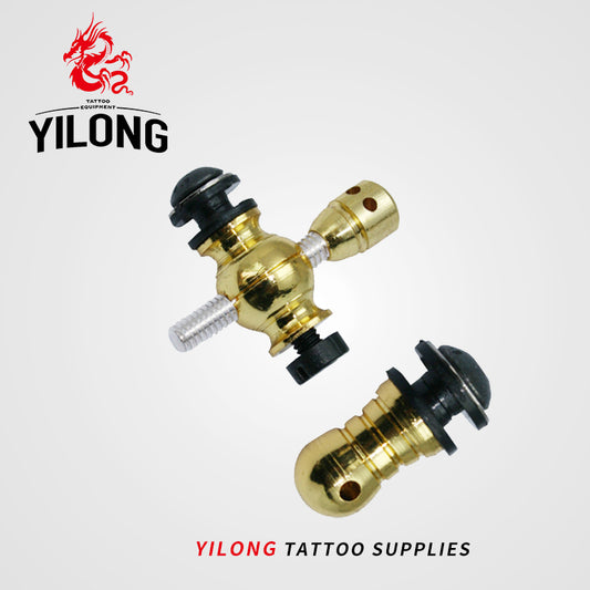 YILONG Brand New Pro 1pcs Tattoo Spring Screw Polishing Front Contact Binding Post For Tattoo Machine Parts Free Shipping