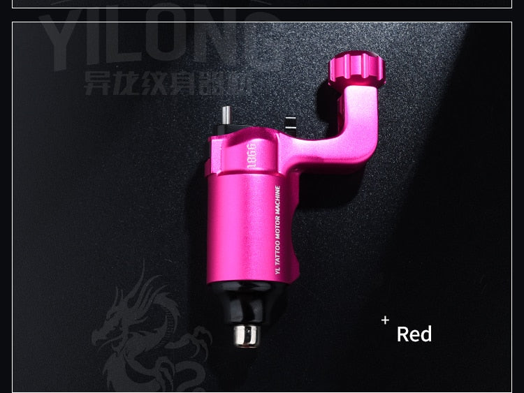 YILONG New Professional gray Color Rotary Tattoo Machine For Shader & Liner Tattoo Machine Gun Free Shipping