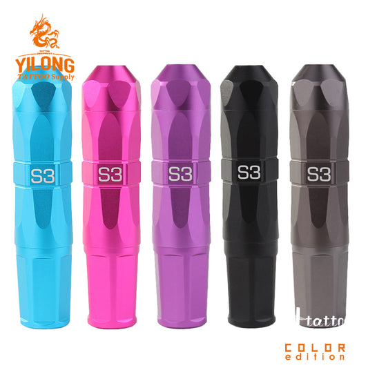 YILONG New Tattoo Pen Machine, Improted coreless Motor Tattoo Machine, with Magnet charging interface Free Shipping