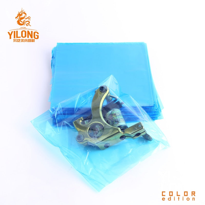 YILONG Tattoo Machine Covers Tattoo Machine Cleaning bag Free shipping 250pcs/box Tattoo Machine Sleeves Bags