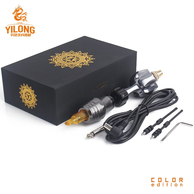 YILONG Supply Lining Rotary Tattoo Machine Quality Motor Shader with Best Tattoo Tattoo Rotary Tattoo Gun