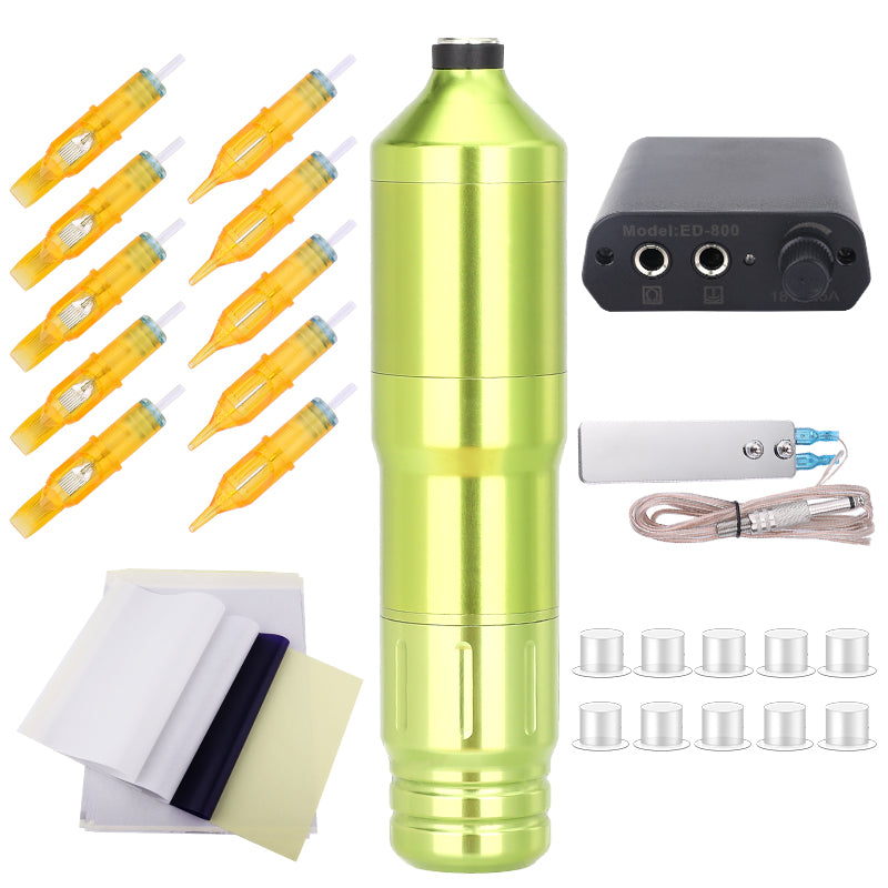 Tattoo Rotary Pen Tattoo Kit with Cartridge Needle
