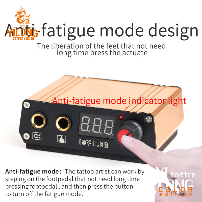 Anti-Fatigue Mode Design Tattoo Power Supply